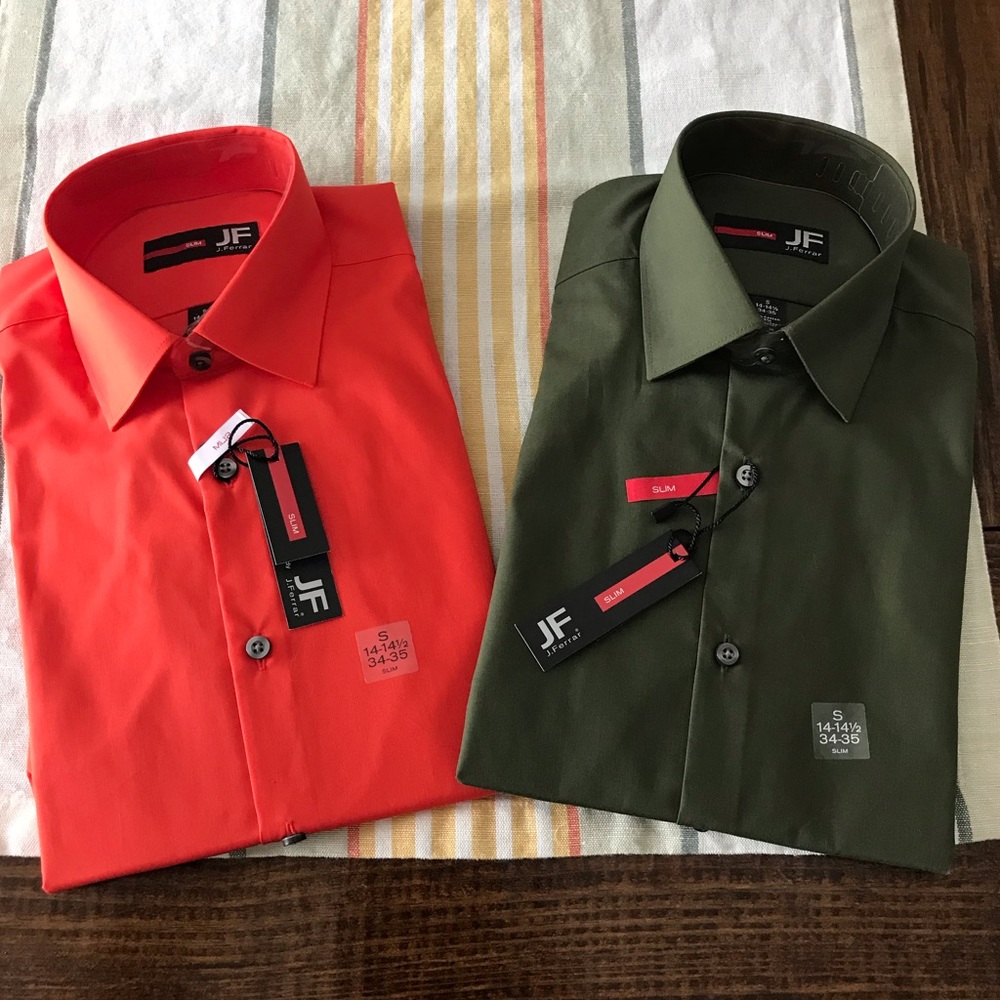 J. Ferrar dress shirts